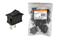 Клавишный переключатель YL-211-05 черный 2 положения 1з TDM 10/4000
